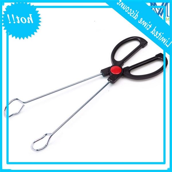 

rvs grill plastic handling barbecue buffet food clip carbon tang bbq tool