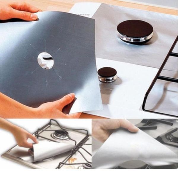 

1/2pcs gas stove cooker protectors cover liner reusable gas stove cover liner stoveprotection kitchen acc jllilq