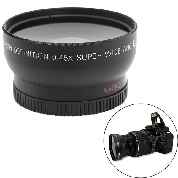 

professional wide angle lens 52mm 0.45x macro lens for nikon d50 d60 d70s d3000 d3100 d3200 d300s d70 d90 camera wide