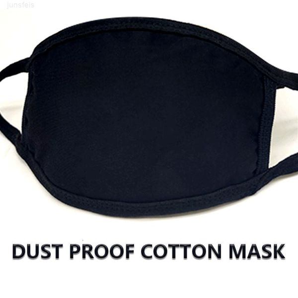 

500pcs anti-dust mouth face mask man woman cycling wearing black fashion cotton masks good quality