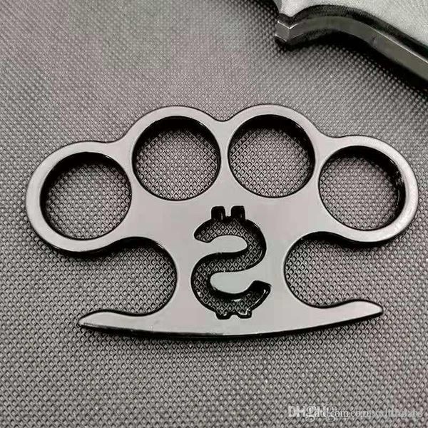 

alloy finger tiger four finger self-defense weapon portable hand clasp fist finger martial arts self-defense combat training equipment hand6