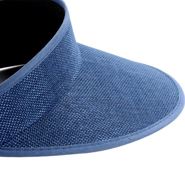 

новая простая летняя соломенная шляпа солнца шляпа женщин солнцезащитная шляпа с большими головками широкий brim уф-защита женская кепка опт, Black;white