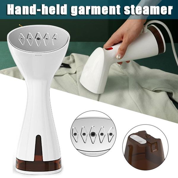 

white household handheld steam garment steamer portable mini high power garment steamer dormitory small electric iron hy99