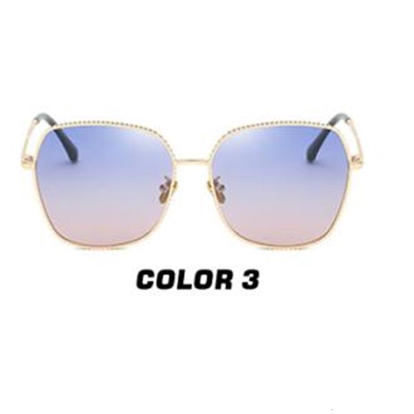 

2021 new polarized driving glasses for women metal frame uv400 sunglasses with box size:49-16-147mm 22yt, White;black