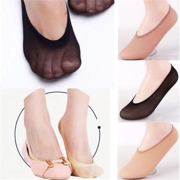 

new 10 pairs new comfortable women invisible boat socks ballerina loafer footie sock wholesale, Black;white