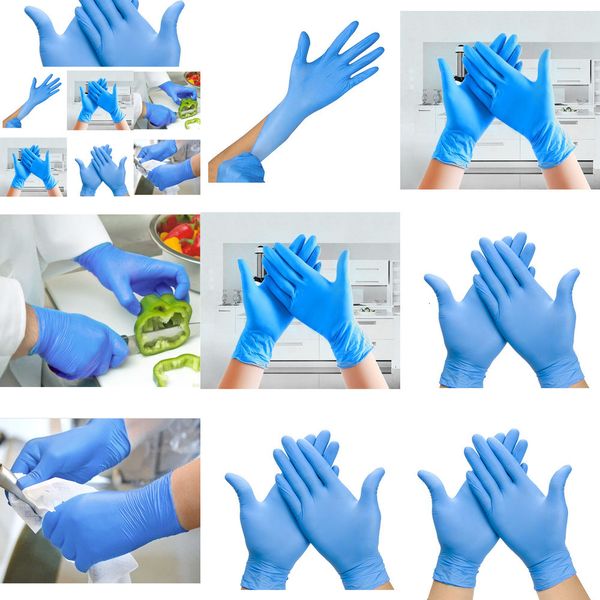 

catering latex factory4zp1100pcs home service dishwashing disposable nitrile hygiene kitchen garden cleaning gloves whol