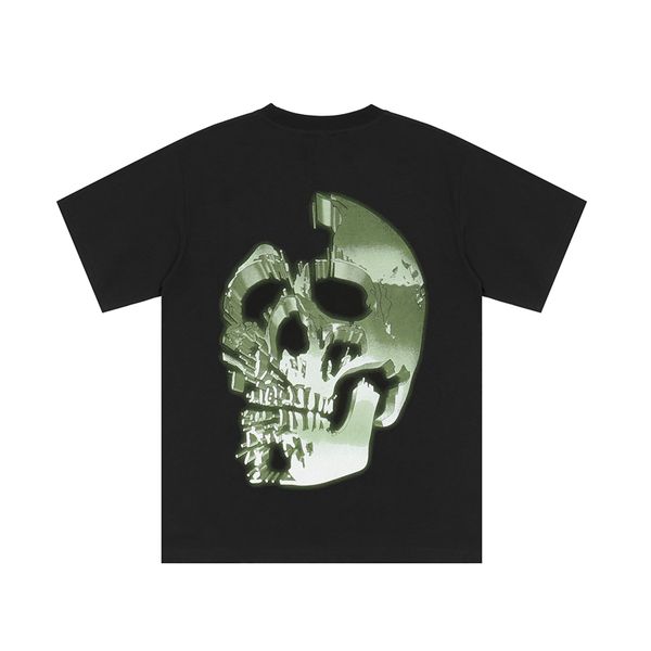 

t-shirts men women 1 green print t shirt heavy fabric tees, White;black