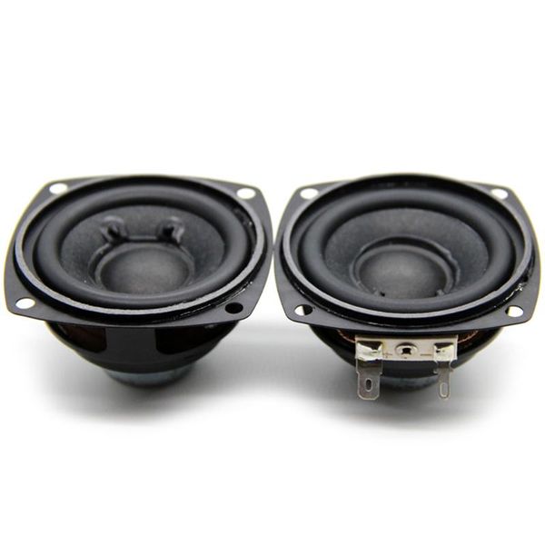 

2pcs 2.5 inch portable speakers 4ohm 10w 66mm full range o speaker bass multimedia neodymium net loudspeaker