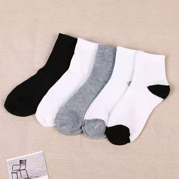 

2020 men's socks sports socks polyester cotton summer foot bath socks 002, Black