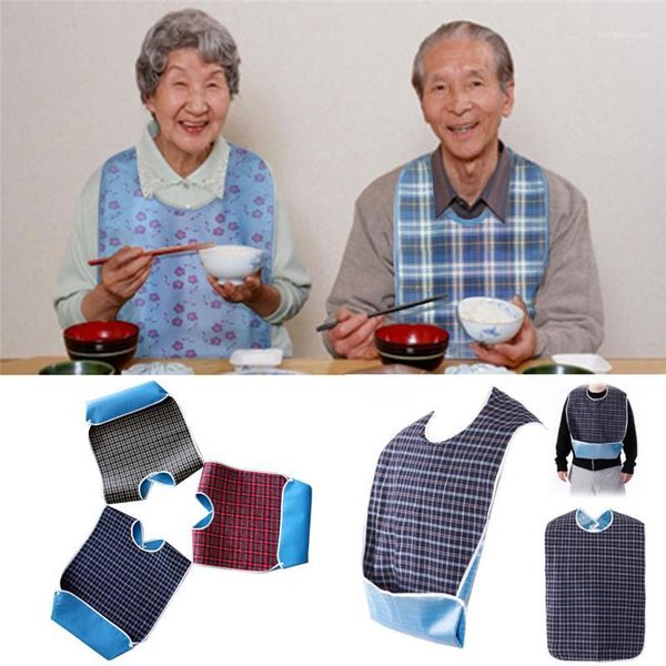

aprons 2021 est bib waterproof mealtime cloth protector disability aid apron 3 colors aid1