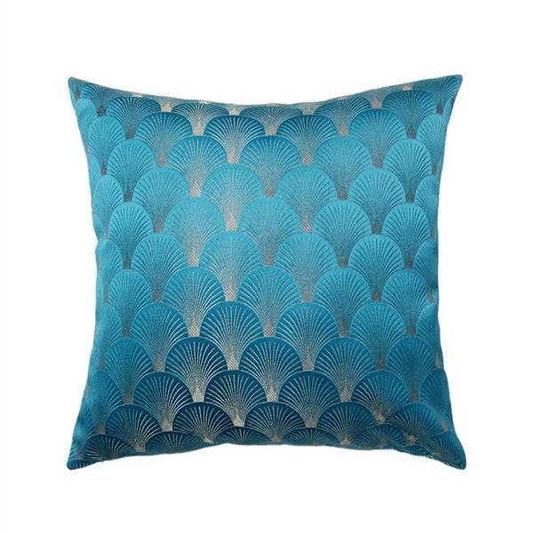 

cushion/decorative pillow dunxdeco cushion cover decorative case modern luxury shiny fan shaped jacquard coussin bedding sofa chair