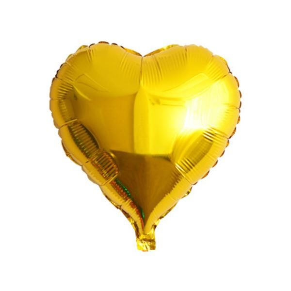 

new 18 inch rose gold star and heart aluminum balloon children's birthday party bride and groom wedding decoration foil balloons jllpvp