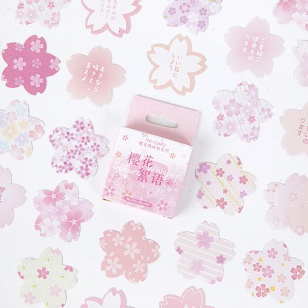 

cherry blossom painting festival series kawaii cute sticker custom stickers diary stationery 45 pcs cherry blossom wmtyyo