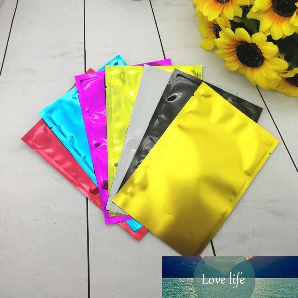 

heat 6 aluminum sizes seal pe mylar colorful foil bag smell proof pouch closet organizer kitchen accessories home decor byee