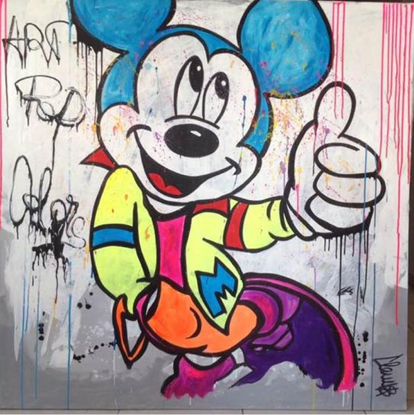 

clem $ artworks art pop colors home украшения ручкообразные / hd печать маслом живопись на холсте большое настенное искусство холст фотограф