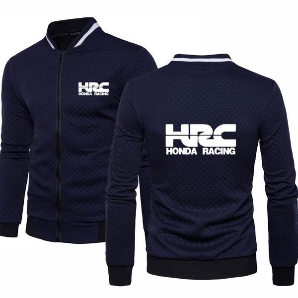 

spring autumn mens jacket men hrc race motorcycle car cotton men's baseball jacket tracksuits1, Black;brown