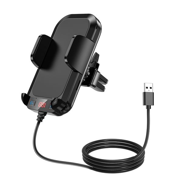 

mount mp3 player bluetooth receiver mobile fm transmitter hands-car phone holder
