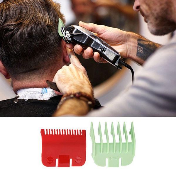 

2pcs professional cutting guide comb hairdressing tool 1.5mm m set q0kd 2pcs prof jllpzk, Silver