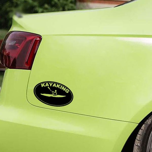 

car stickers stylish and interesting kayaking decoration accessories decals creative sunscreen waterproof ,15cm*9cm