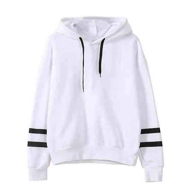 

2021 new factory price autumn winter hoodies women plus size t warm sweatshirt solid color pullover casual female, Black
