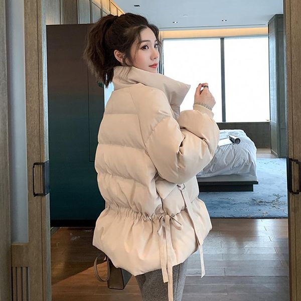 

women's down & parkas 2021 women winter jacket stand-callor coat fashion jackets warm woman clothing casual, Black