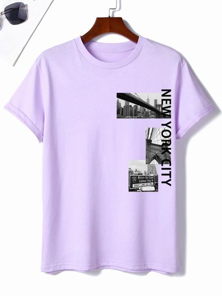 

men building & letter graphic tee o5sj#, White;black