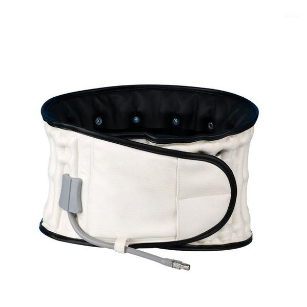 

waist support the belt inflatable care with lumbar fixed belt1, Black;gray