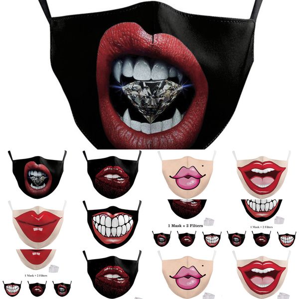 

filter pm2.5 simple black cotton breathable mask face mouth masks 3 ntf5o