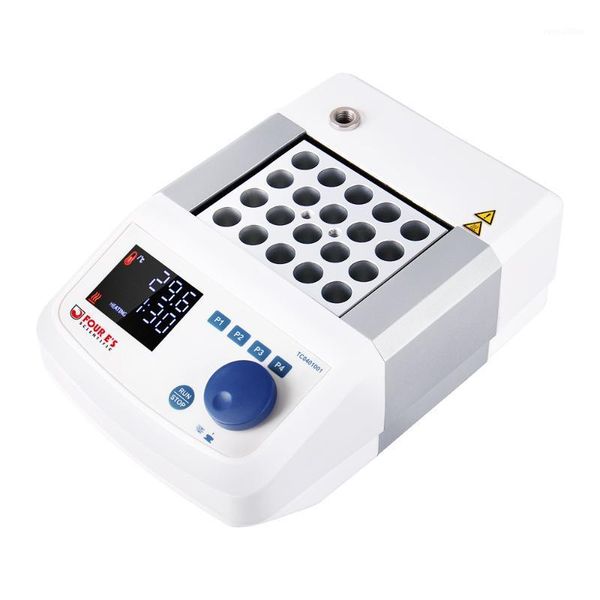 

foure's scientific dry bath incubator led display digital lab drying equipment with 20 * 1.5ml block rt 5-150 degree1