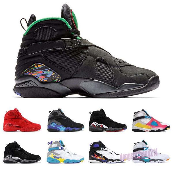 

2021 jumpman doernbecher 8 8s ovo white black satin mens athletic shoes valentines day chrome mens trainers sneakers 40-47 d21