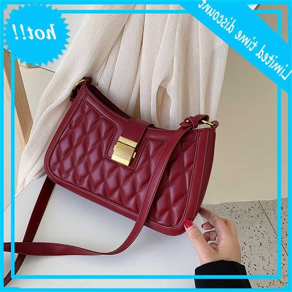 

texture year women's autumn 2020 new lingge small korean armpit bag