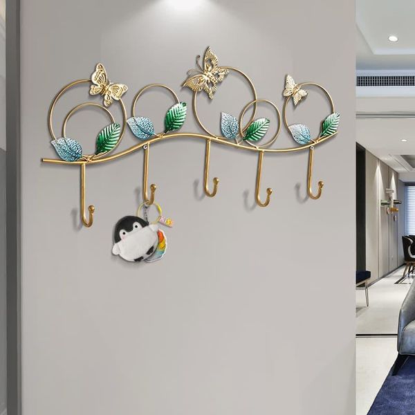 

hooks & rails home creative iron over the door for hanging hanger keys holder wall adhesive hook storage