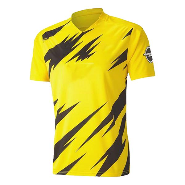 

20 21 football suit 2020 2021 football shirt men's children's suit + socks, Black;yellow