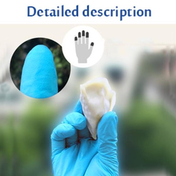 

disposable nitrile children -contact 20 protective factory gloves safe household cleaning