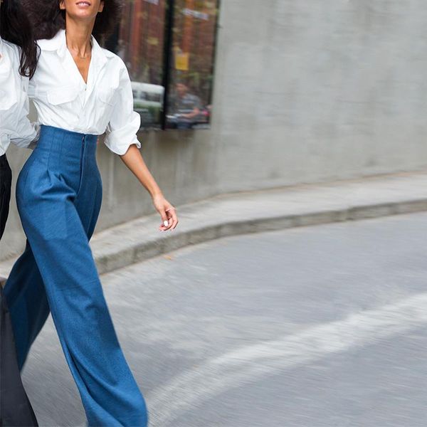 

sweatpants real none vadim pantalon mujer trousers women spring new high waist wide leg loose casual professional pants, Black;white