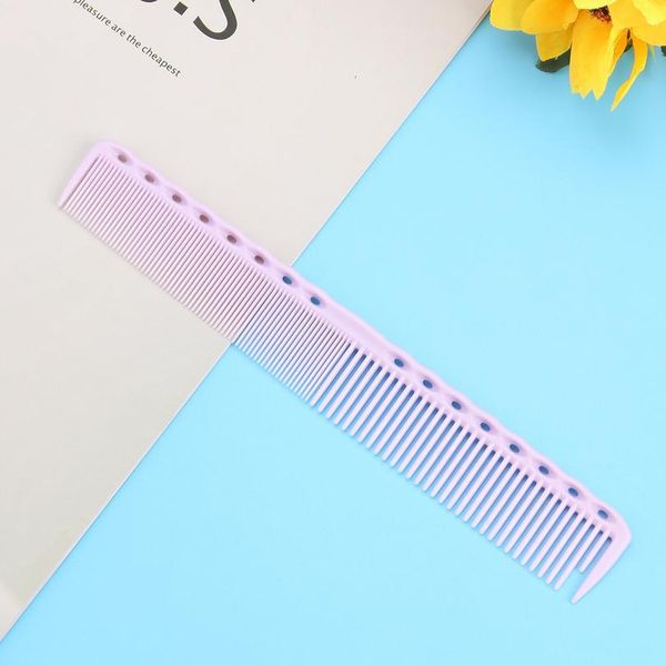 

1pc professional plastic tip tail hair comb home salon barber hairdressing styling cutting brush ha jllxfh, Silver