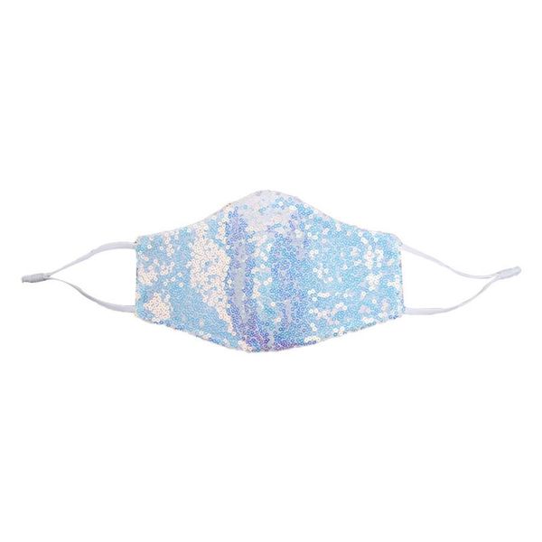 

glitter party club mouth cover evild x680fz#813 sequins masks for ear loops fashion face ball jewelry adjustable women girls mask tilrl