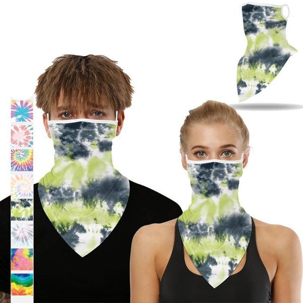 

cycling caps & masks tie dye funny bandana outdoor 3d mouth protection scarf illusion cosplay hiking scarves novelty dust-proof bandanas cas, Black