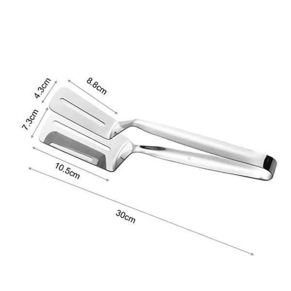 

нержавеющая сталь пищевые щипцы барбекю зажим для жареных стейк жареный хлеб яйцо жареная рыба несняжным гриль цгс барбекю кухонные аксессуа