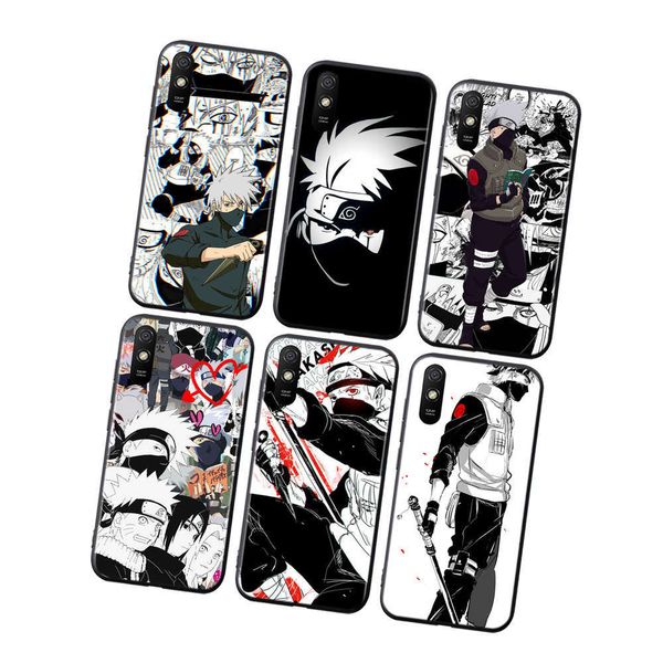 

naruto kakashi hatake silicone cover millet redmi note k30 k30s super 10x 8 8a 7 6 k20 pro 7a 6a s2 ir 5g mobile phone case