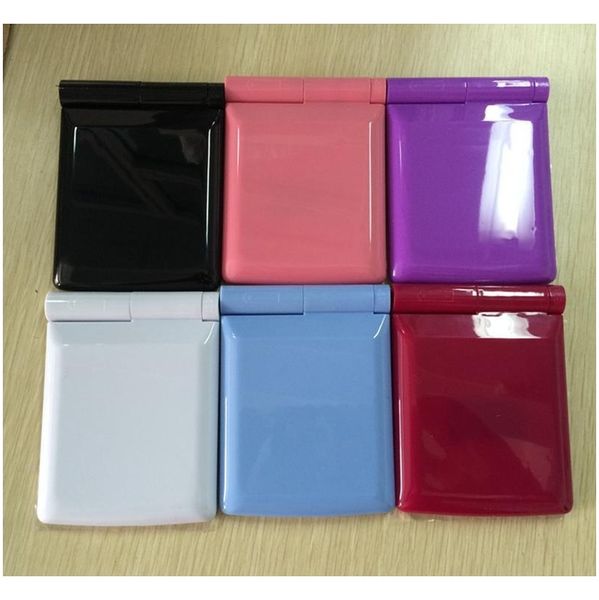 

wholesale travel led makeup mirror folding portable compact pocket 8 led lights lighted lady led make up mirror l bbyuxq lg2010