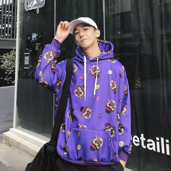 

men's hip hop jacket in autumn and winter, Black