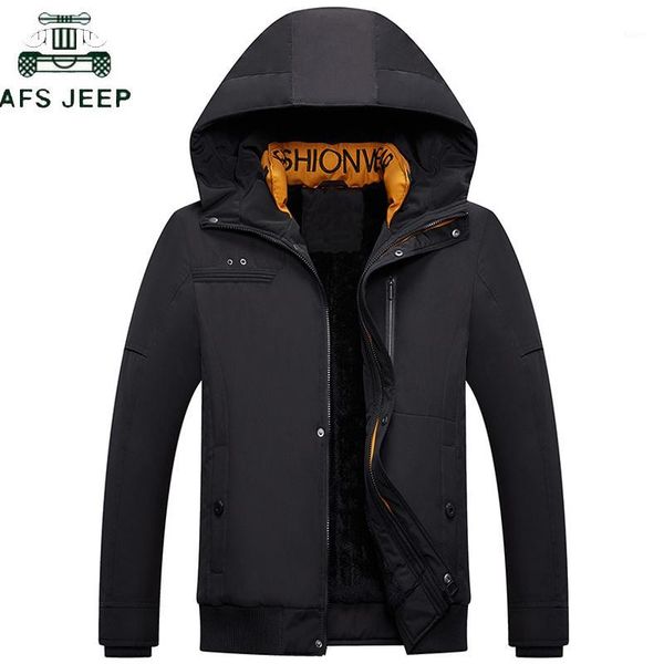 

winter parka men new thicken hooded coat casaco masculino male outwear winter jacket windbreaker fashion parkas plus size l-4xl1, Tan;black