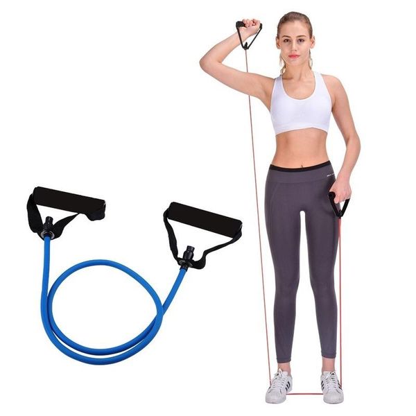 

elastic resistance bands yoga pull rope fitness workout sports bands yoga rubber tensile pull rope expander banda elastic