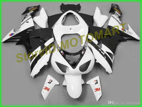 ABS-Kunststoff-Verkleidungsset für Kawasaki Ninja ZX10R 06 07, spritzgegossene Verkleidungen ZX10R 2006 2007 KA20