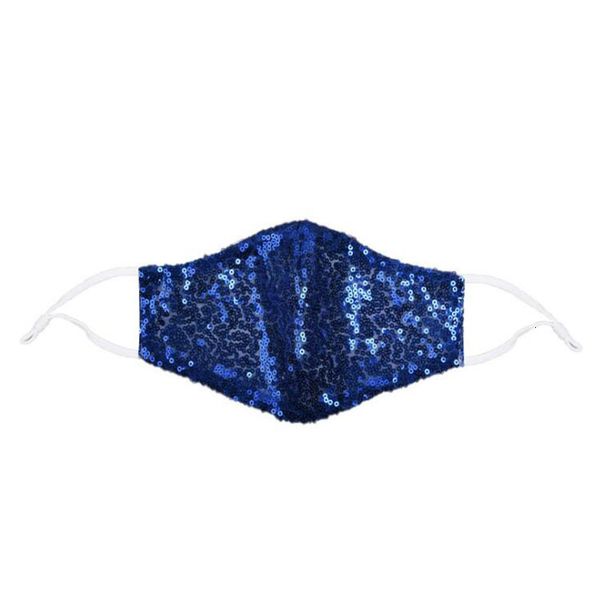 

factory sequins face masks replaceable filters cotton washable reusable facemask without valve anti dust fashion mask with filter bwa1345