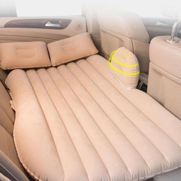 

car inflatable bed back seat mattress airbed for rest sleep travel camping inflatable sofa cushion car accessories large size1