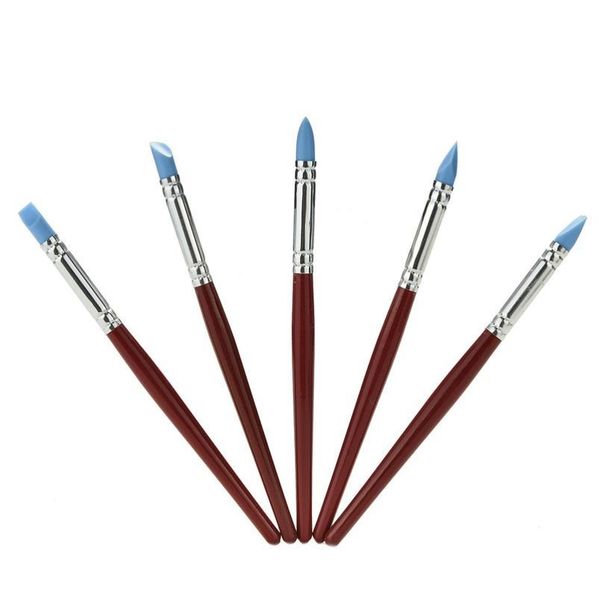 

5pcs diy crafts accessories modelling pottery tools sculpting polymer sile rubber pottery clay pen woo jllyzv