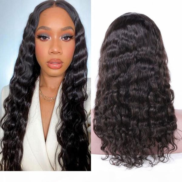 

malaysian loose deep wave u part wigs for women 130% density human hair wigs 8-26 inch short long glueless wigs, Black;brown
