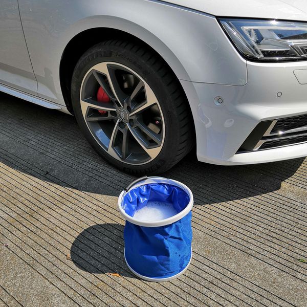

5pcs set car wash tool set portable bucket sponge towel wheel cleaning brush combination car detailing gift car accessories h sqcval